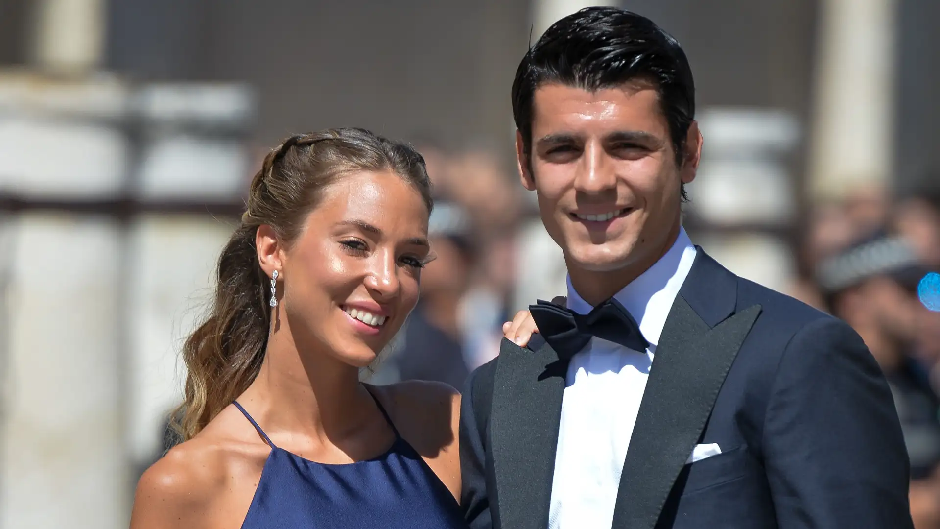 Morata e Alice Campello