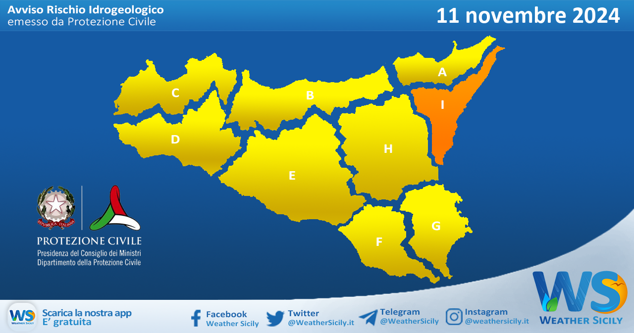 allerta meteo sicilia