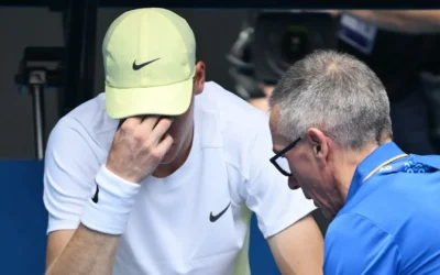 Il malore di Sinner agli Australian Open: tremori e difficoltà, ma poi la grande reazione contro Rune